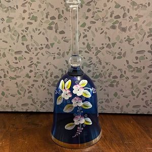 🔔 Blue Decorative Bell
